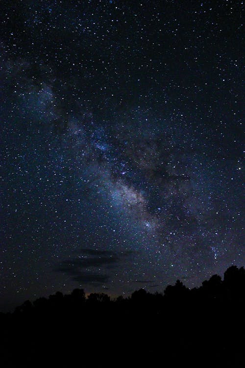 Бесплатное стоковое фото с galaxy, Астрофотография, вертикальный выстрел