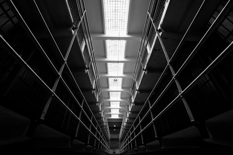 Interior Of The Alcatraz Prison