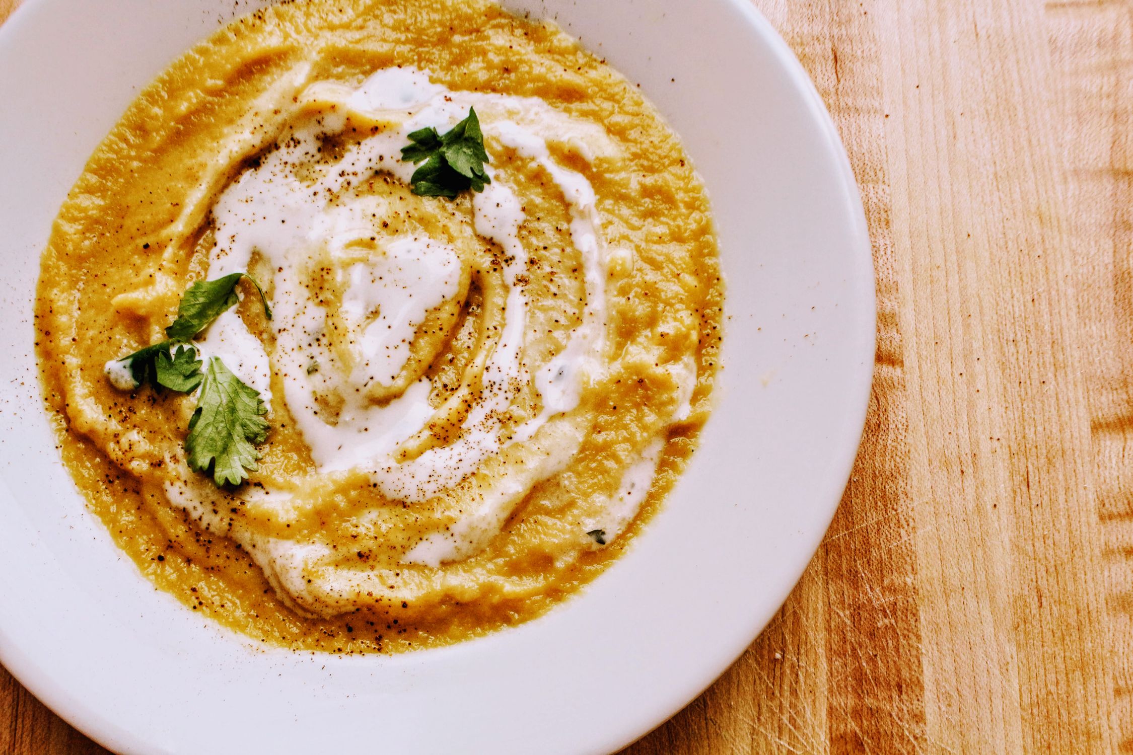 Creamy Food Examples Cream Food on Plate · Free Stock Photo