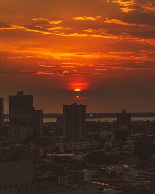 Gratis stockfoto met dageraad, gebouwen, gouden uur