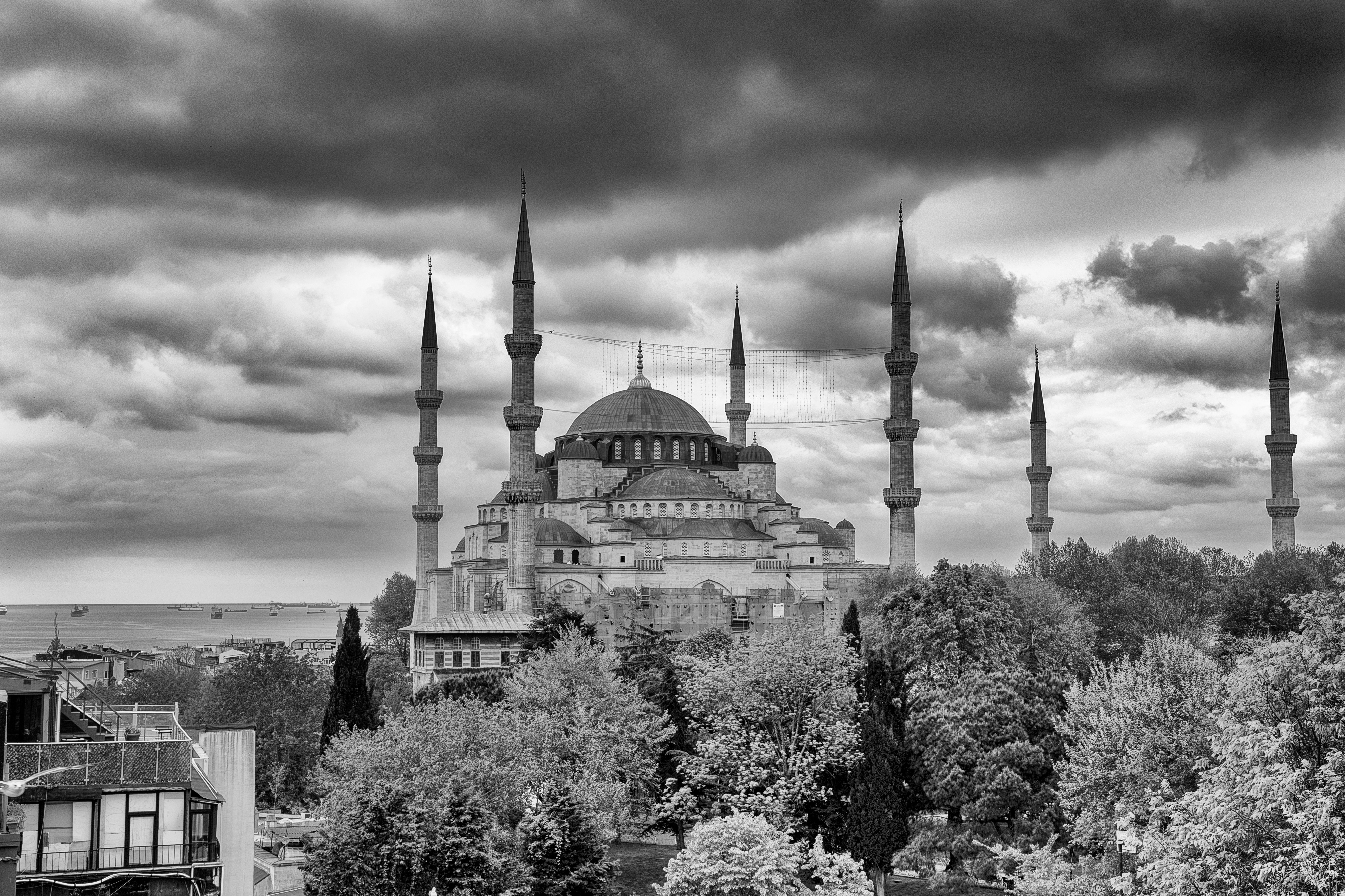 Blue Mosque and Hagia Sophia in Sultanahmet