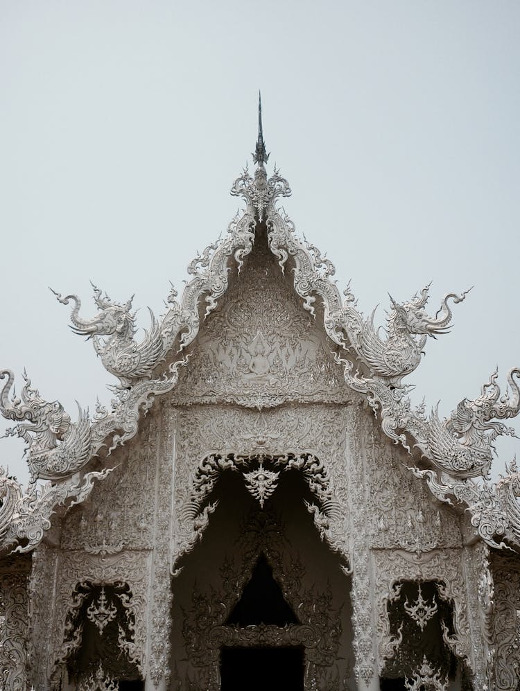 Wat Rong Khun Temple In Chiang Rai Province Thailand