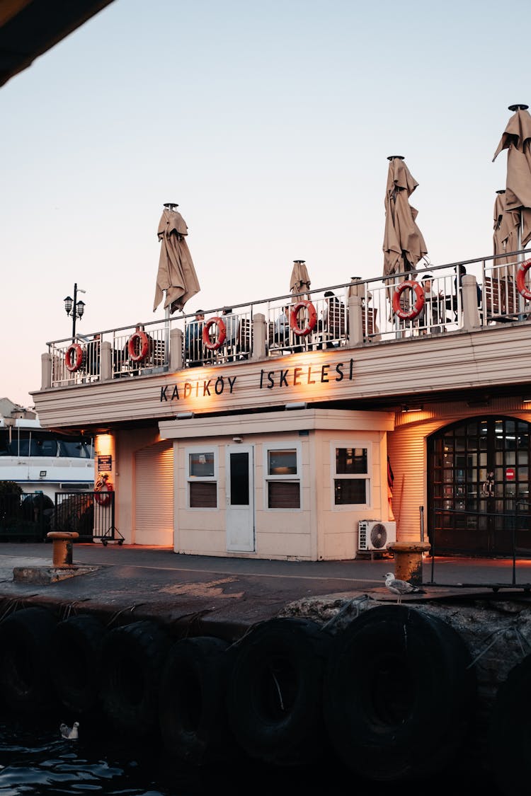 Marina Restaurant Facade