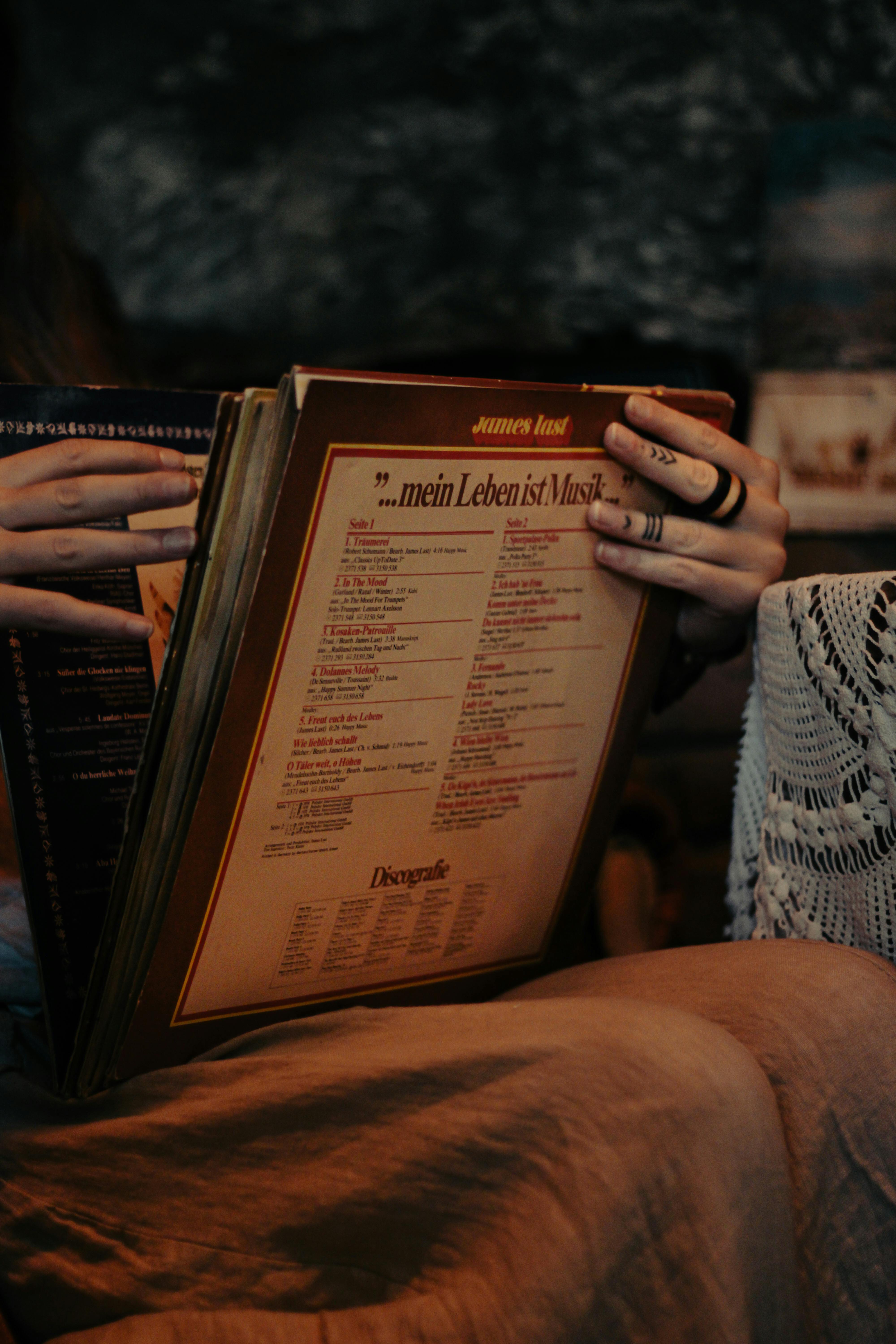 Gratis Immagine gratuita di accogliente, album, amante della musica Foto a disposizione