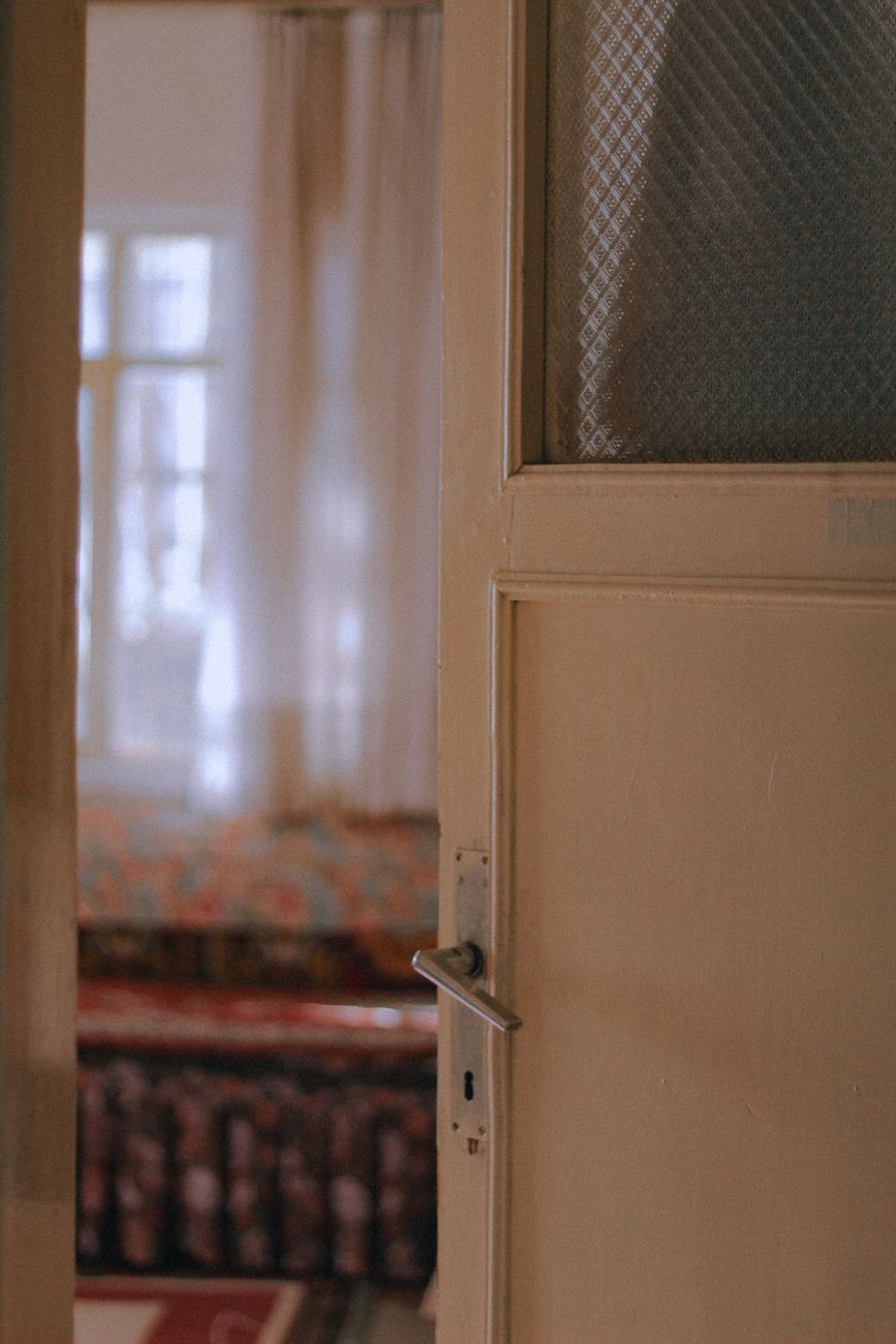 Photograph of an Open Door