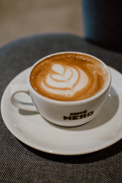 Close-Up Photo of a White Cup with Coffee