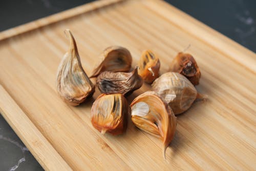 Close-up of Garlic Cloves 