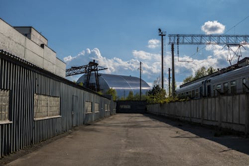 Kostenloses Stock Foto zu arka, eisenbahn, kernkraftwerk