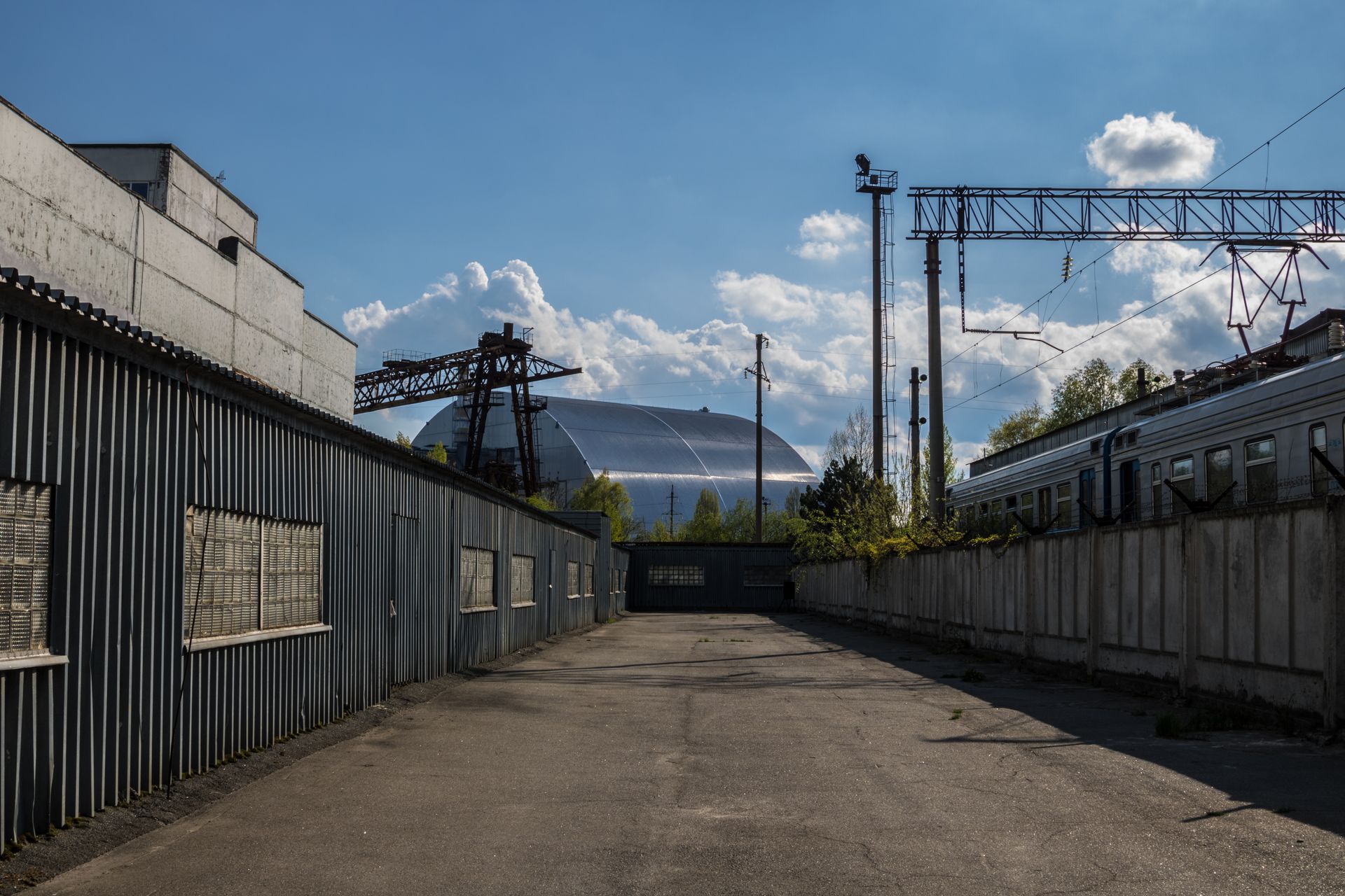 Chernobyl nuclear facility in Ukraine