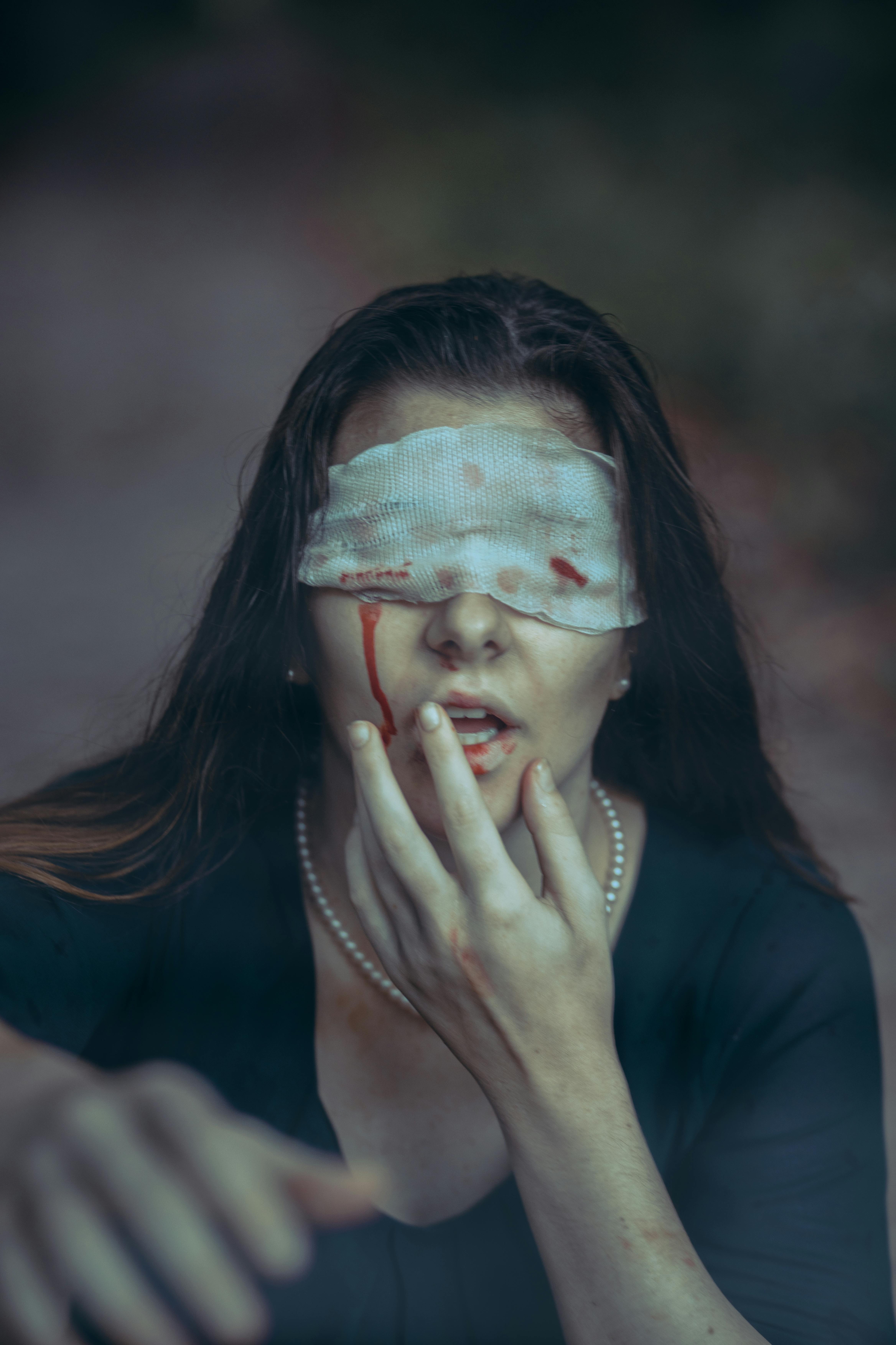 Blindfold Woman