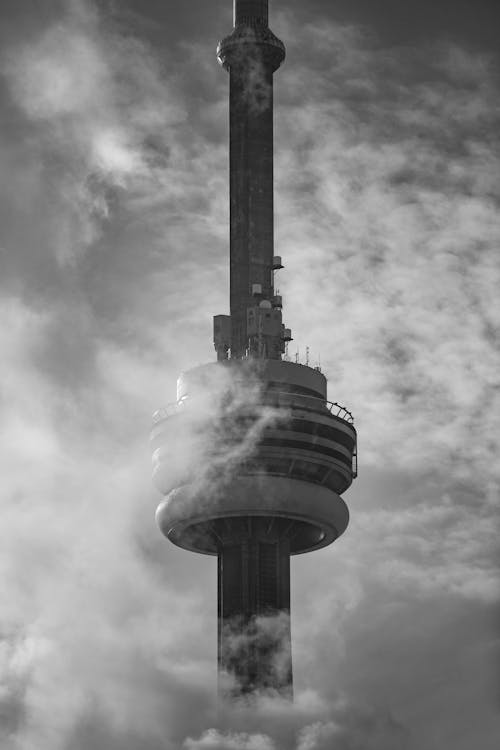 Immagine gratuita di alto, bianco e nero, canada