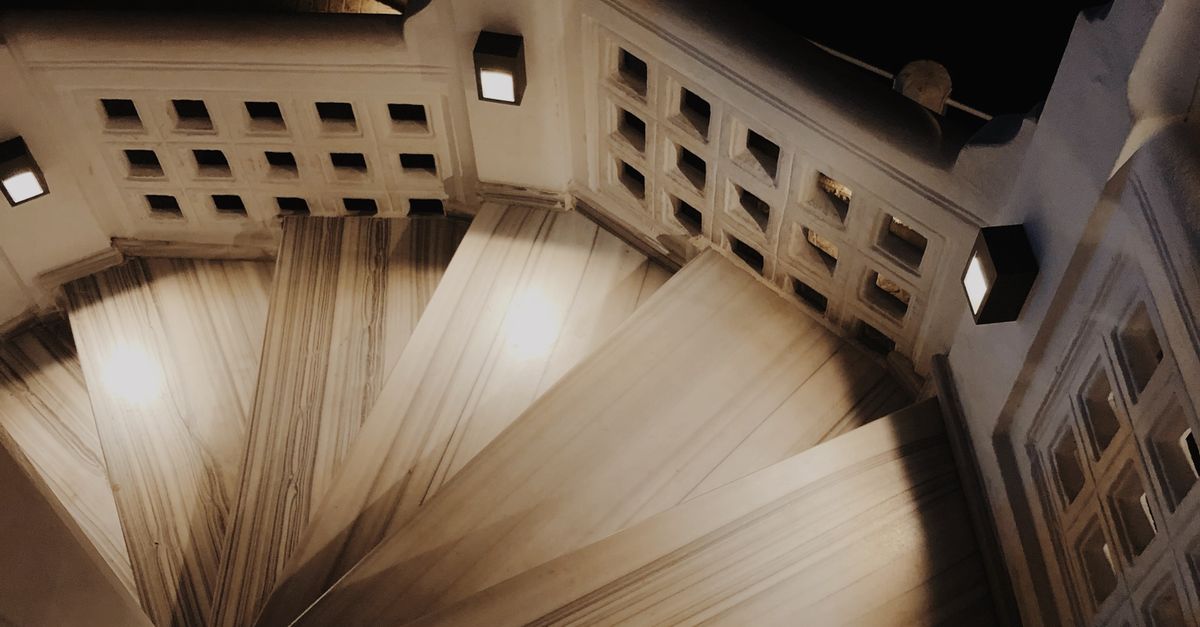 Top View of a Staircase · Free Stock Photo