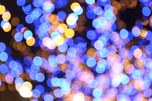 Photographie Bokeh Pendant La Nuit