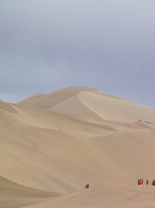 Free Photograph of People on a Desert Stock Photo