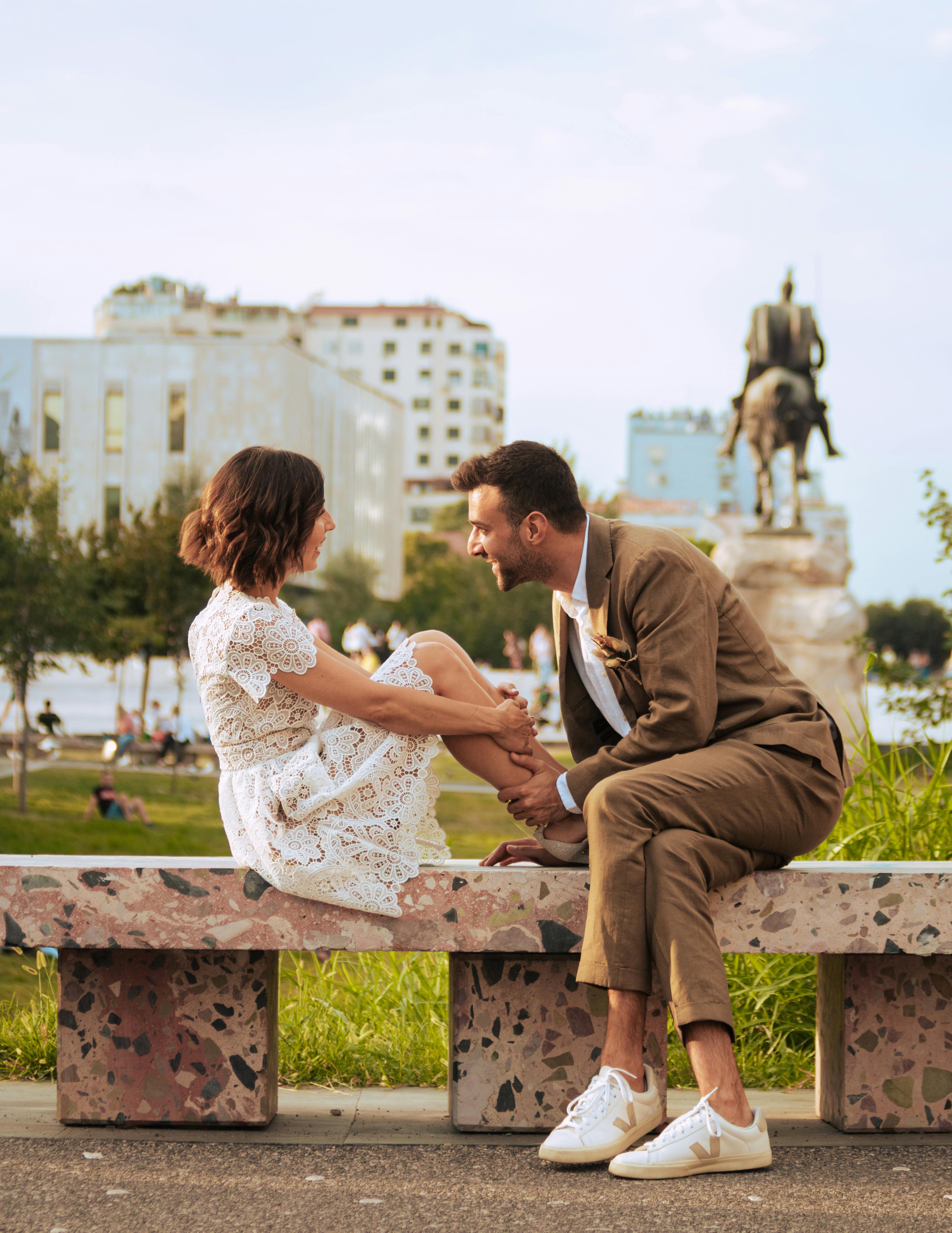 What makes a man attached to a woman?