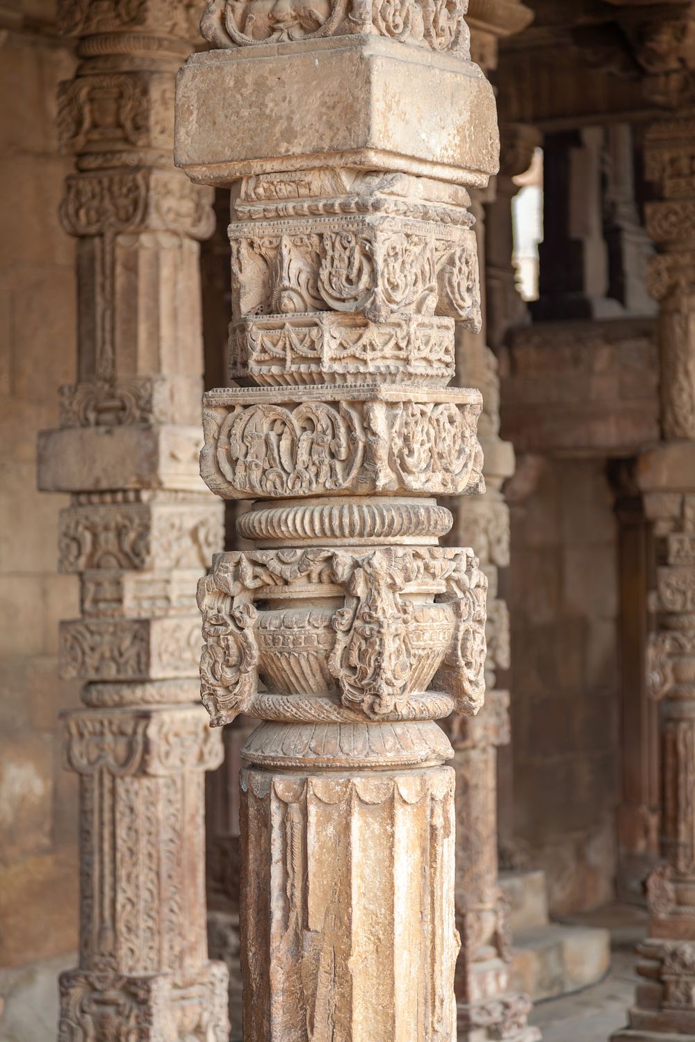 India Column Ornamented Column in India · Free Stock Photo