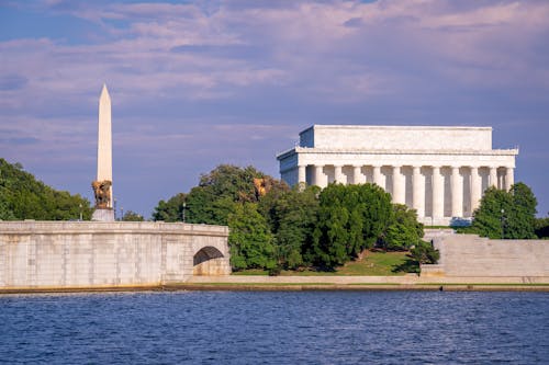 無料 リンカーン記念館, ワシントンDC, 湖の無料の写真素材 写真素材