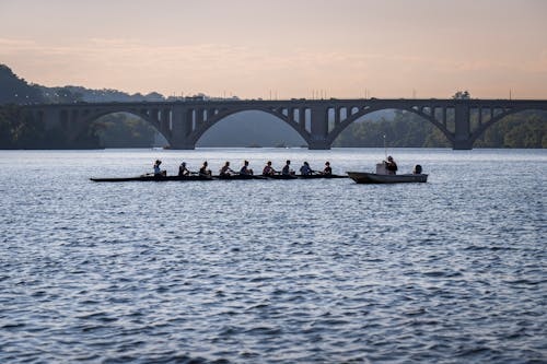 People Riding Boat on the River