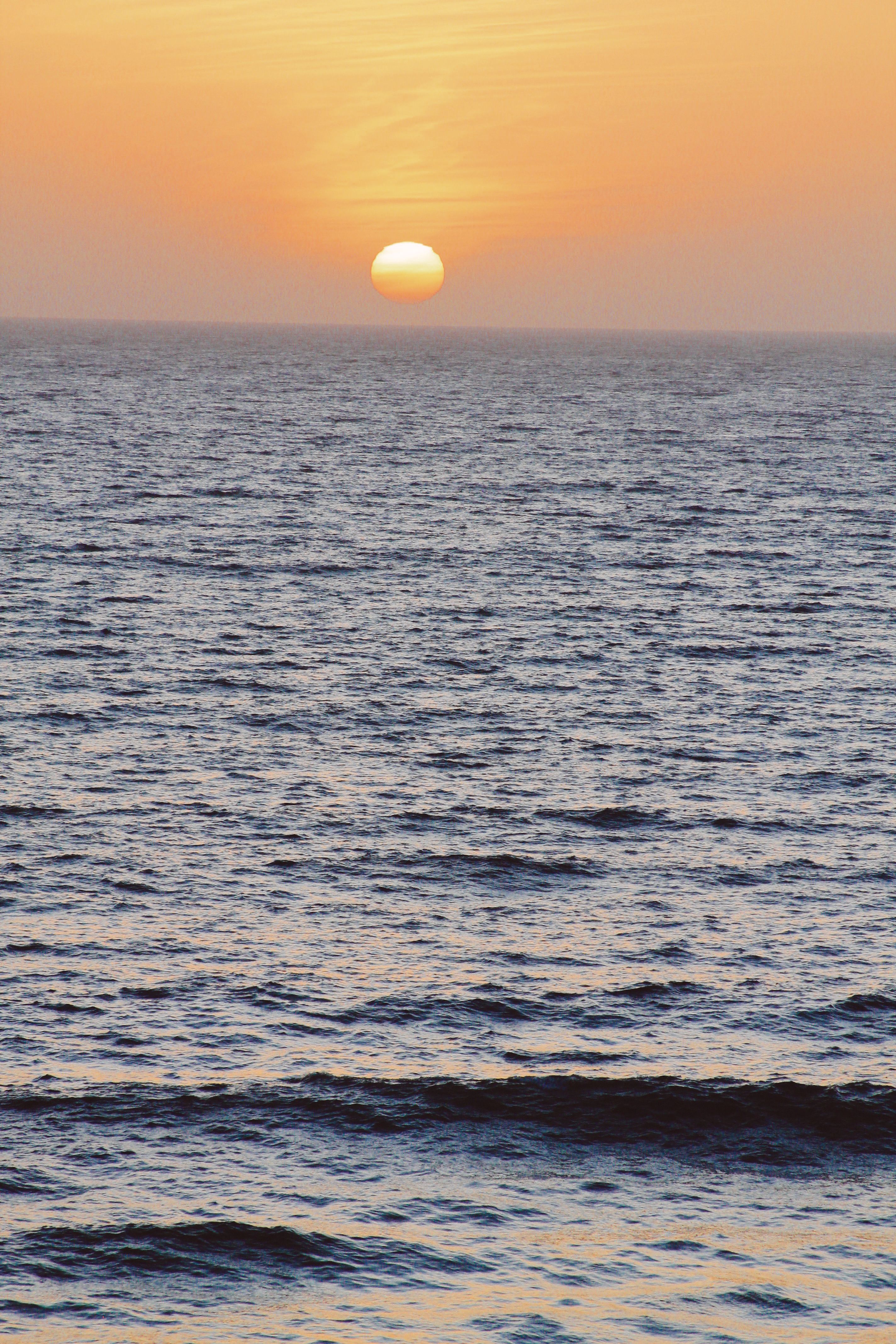 Photo of the Ocean during Sunset · Free Stock Photo