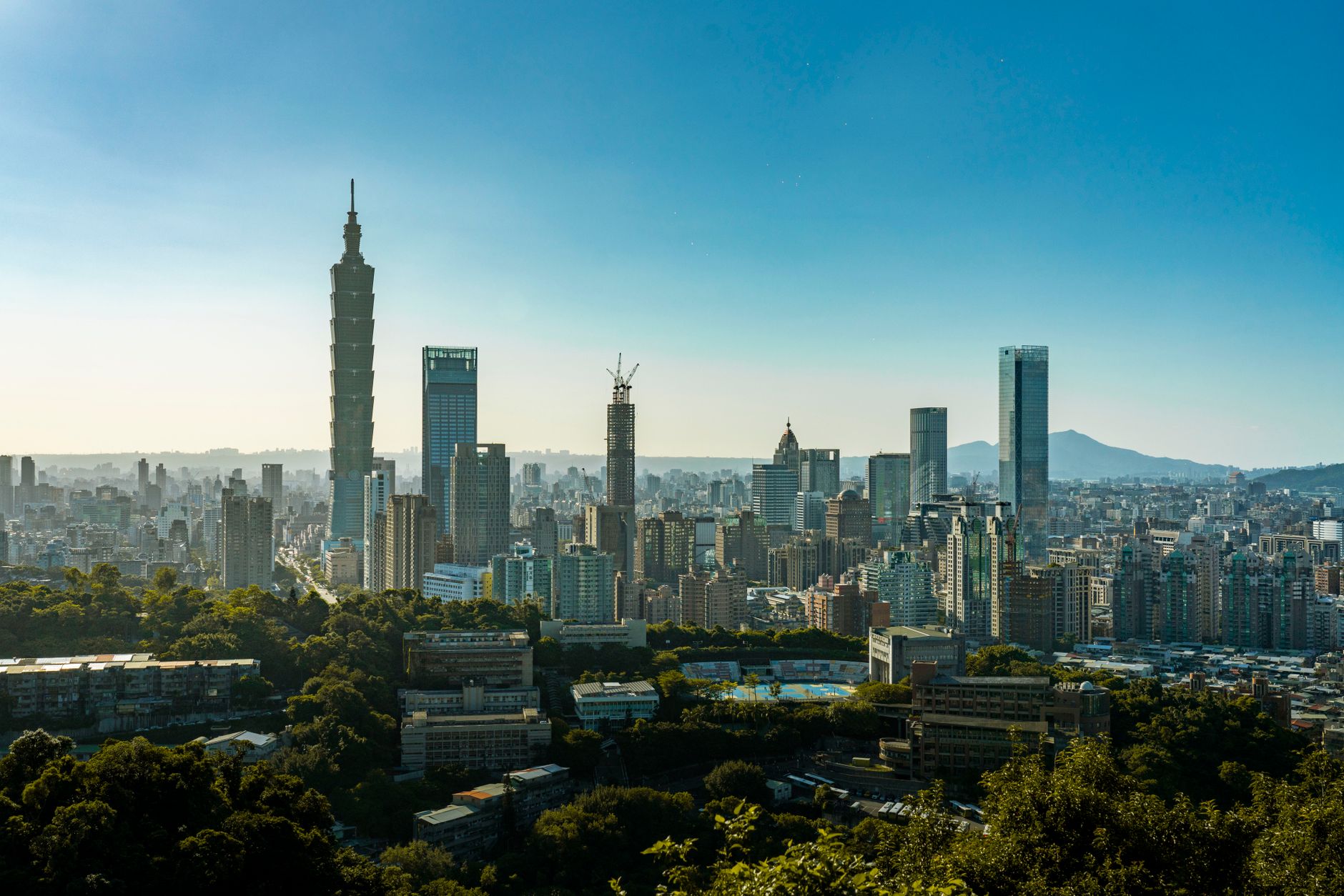 Taipei 101, and the view from above