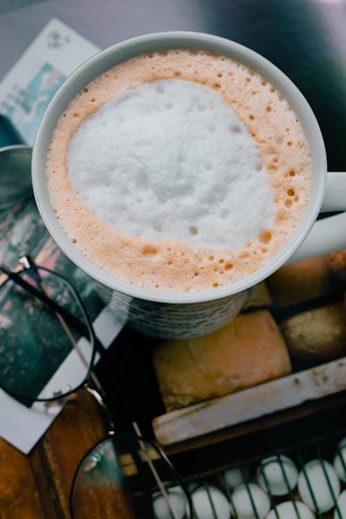 White Cup with Coffee