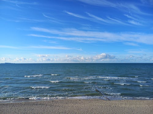 бесплатная Бесплатное стоковое фото с горизонт, море, морской берег Стоковое фото