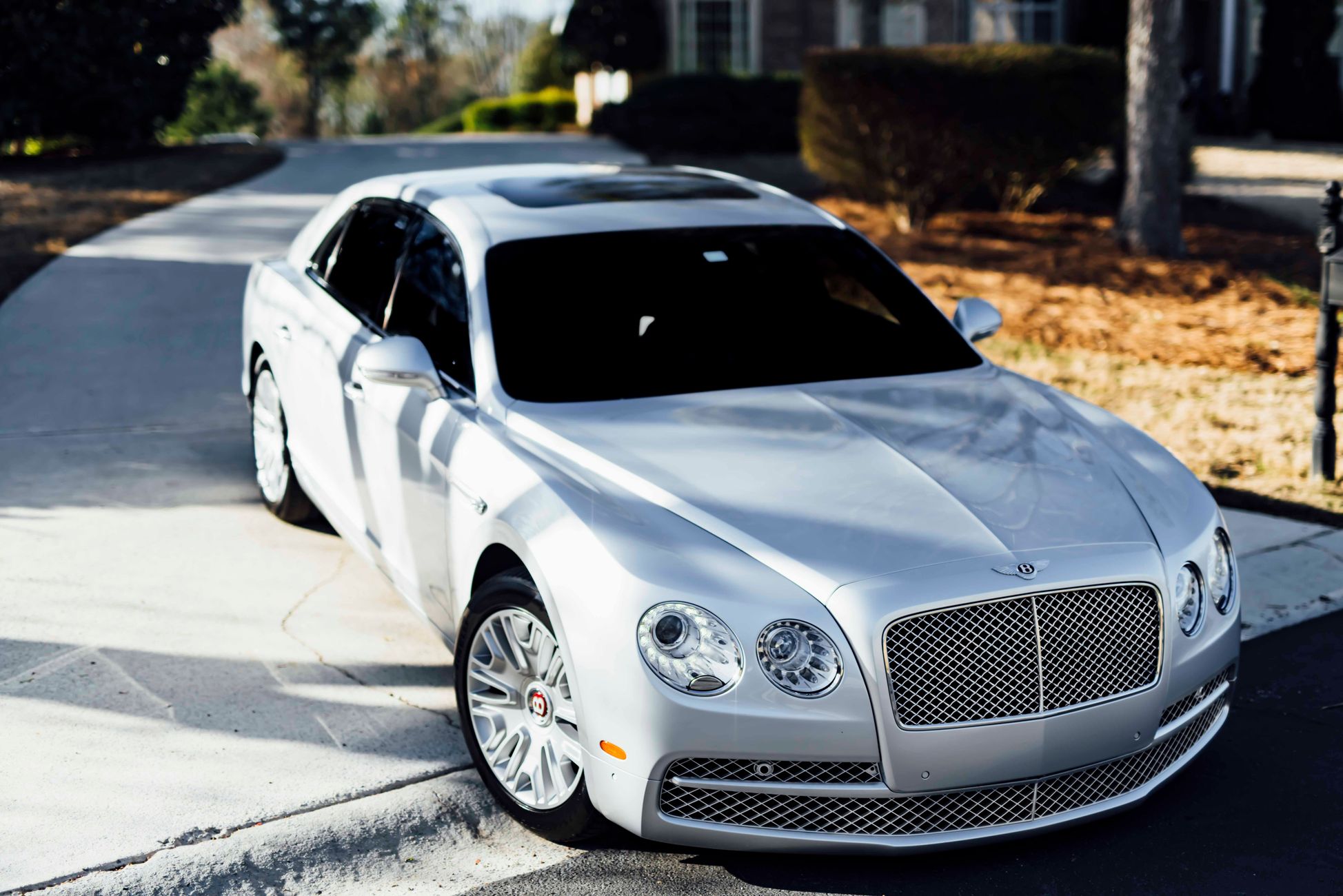 Dure Bentley in beslag genomen door politie