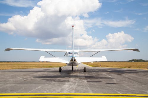 Airplane on a Runway