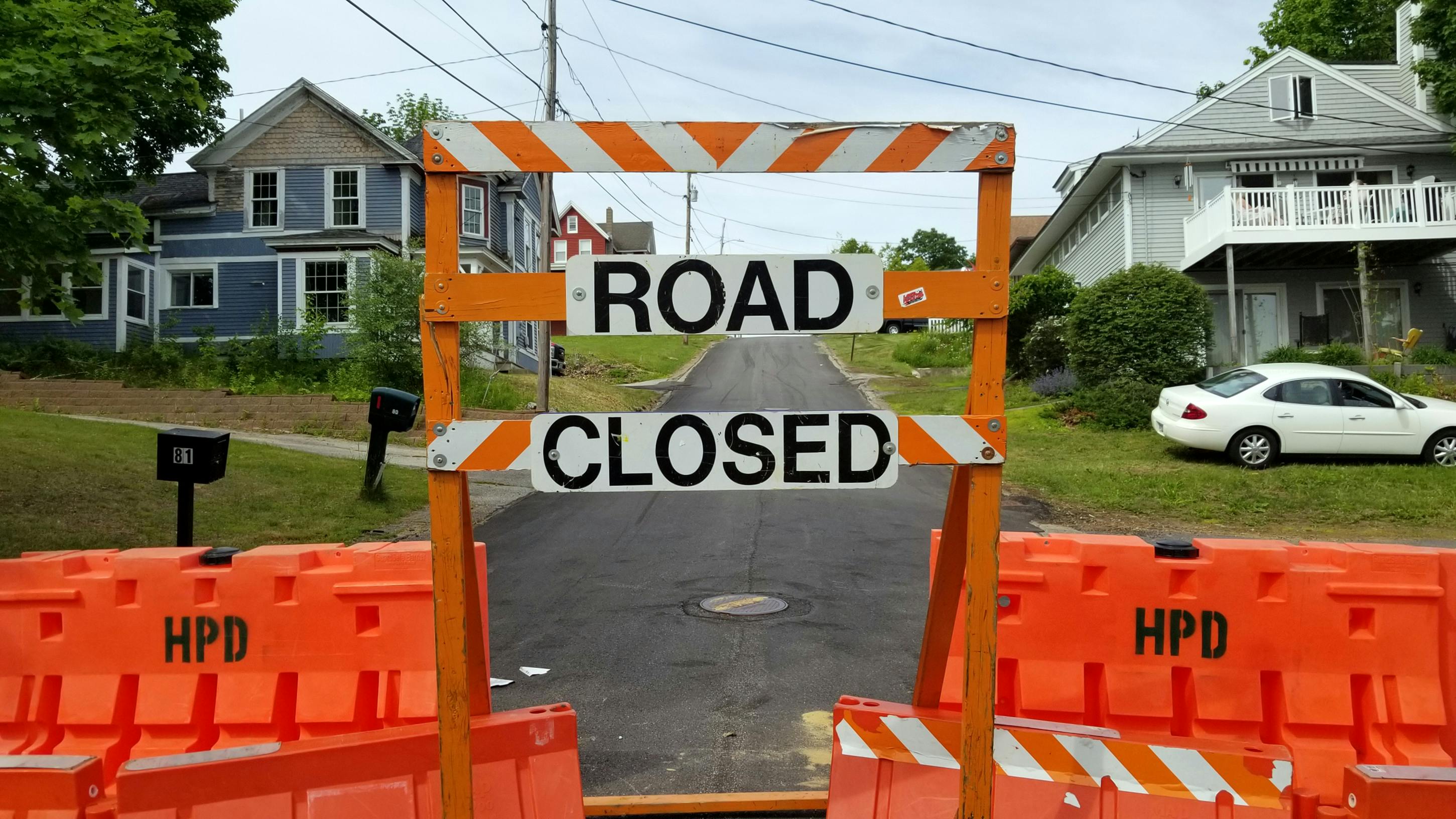 Free stock photo of closed, road, road closed