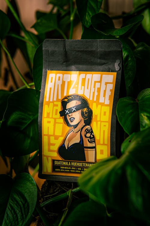 Bag of Coffee in a Plant