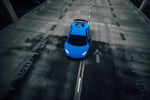 Free huracan takeoff Stock Photo