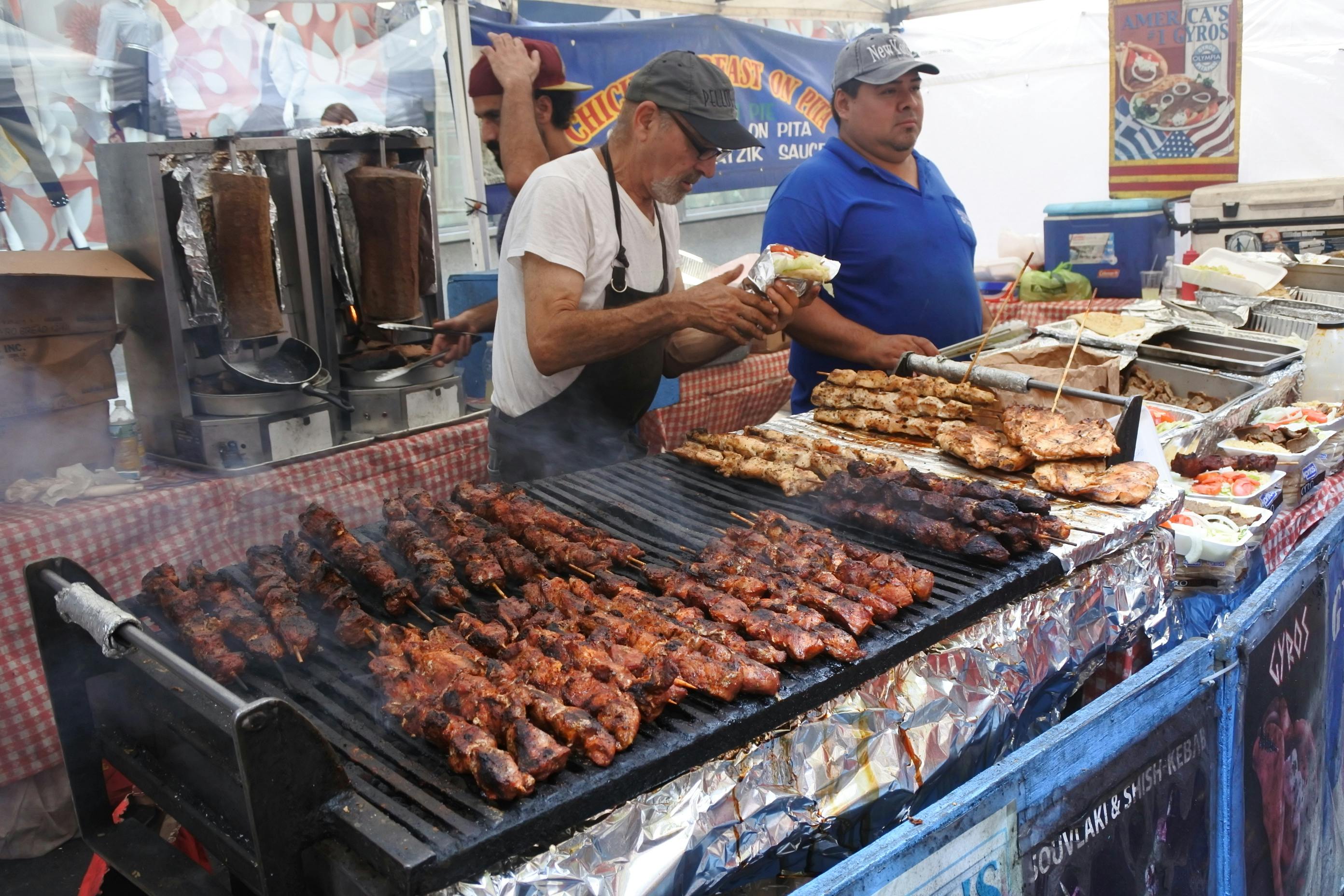 Free stock photo of food vendor, street fair