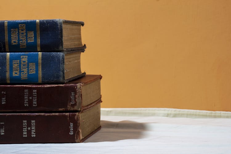 A Stack Of Books 