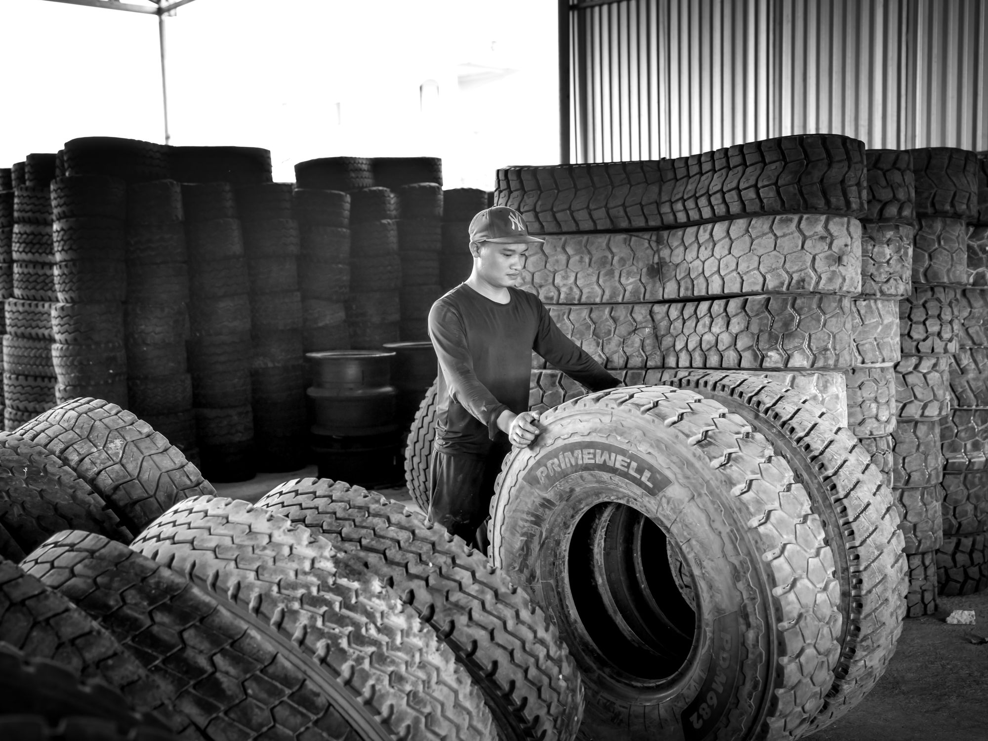 Storage Transport in Ripley, East Midlands — belongings being loaded for transport to storage