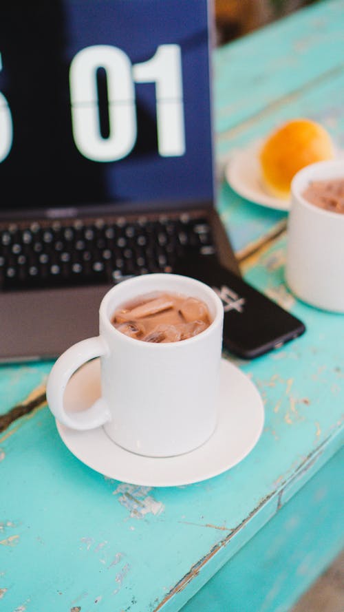 Gratis lagerfoto af Drik, is kaffe, kop kaffe