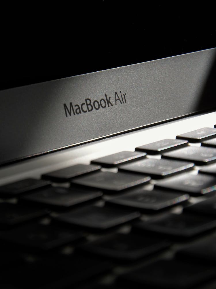 Close-up Of Modern Laptop 