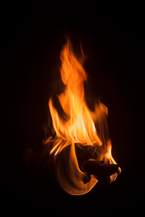 Gratis Fotos de stock gratuitas de fuego, noche, quemar Foto de stock