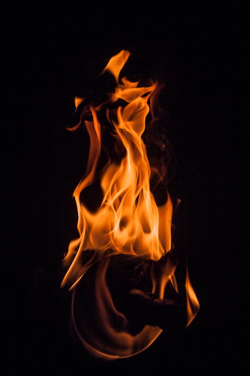 Gratis Fotos de stock gratuitas de fuego, noche, quemar Foto de stock