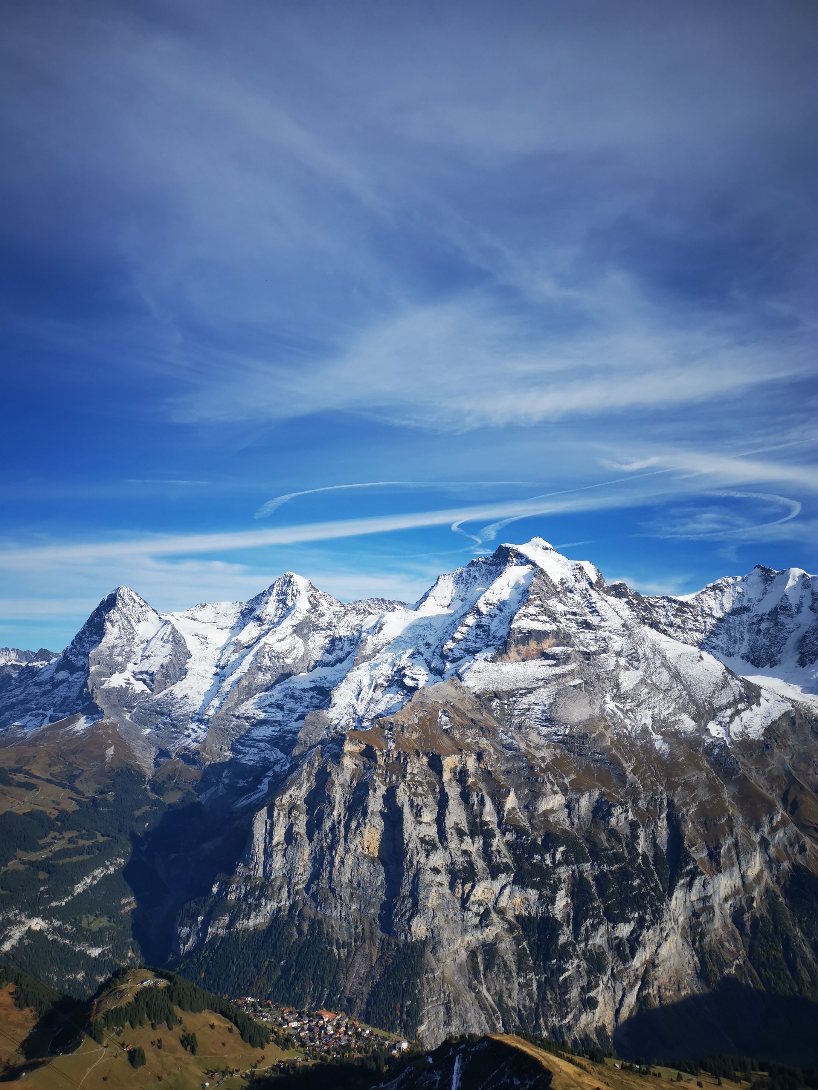 Snow Capped Mountains Under the Blue Sky · Free Stock Photo