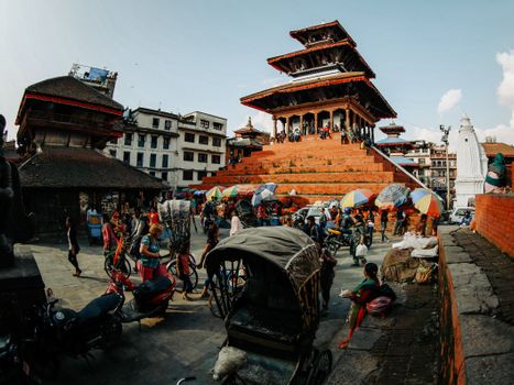 Maju Dega Temple in Kathmandu, Nepal 