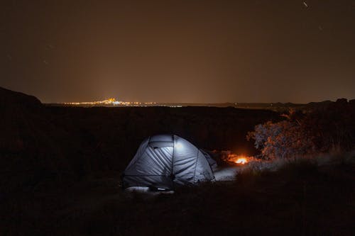 Photo of Tent during Nighttime