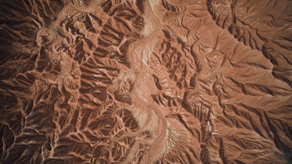 TESTE layout novo do artigo Vista aérea das ravinas e colinas erodidas do Deserto de la Tatacoa