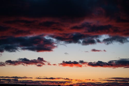 Free stock photo of beautiful, clouds, colours