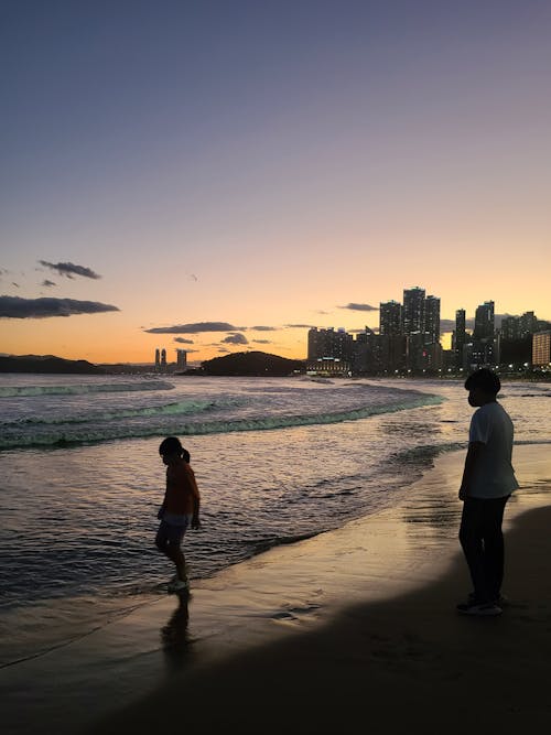 Free stock photo of beach, beach sunset