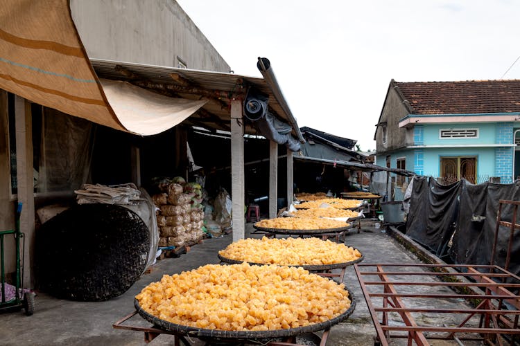 Food On Empty Street Market