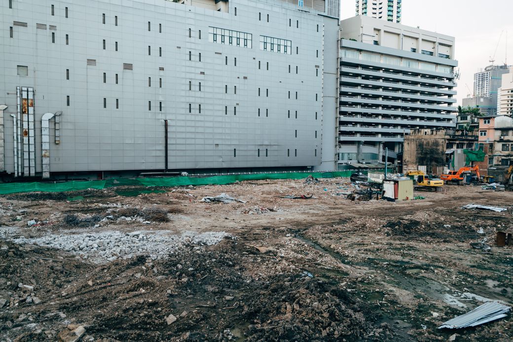 Demolition work