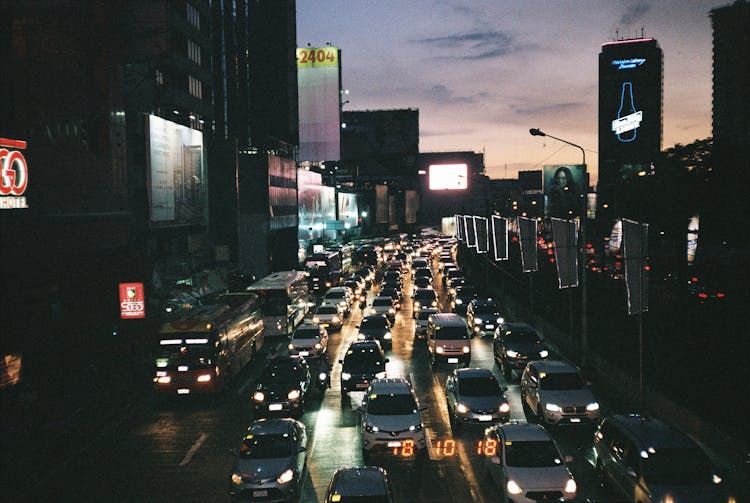 Traffic On City Street