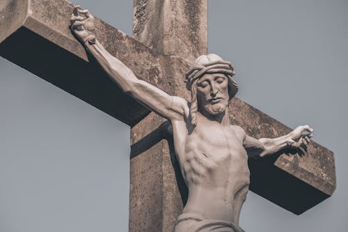 가톨릭, 동상, 십자가의 무료 스톡 사진