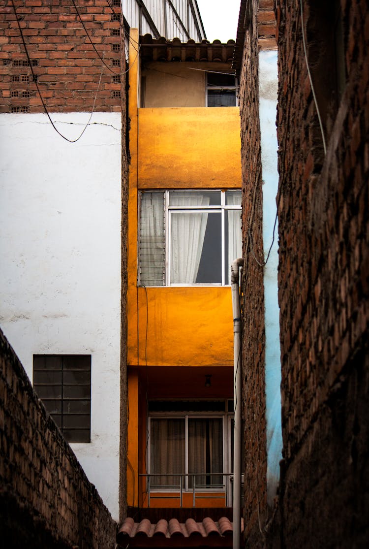 Residential Building With Balconies