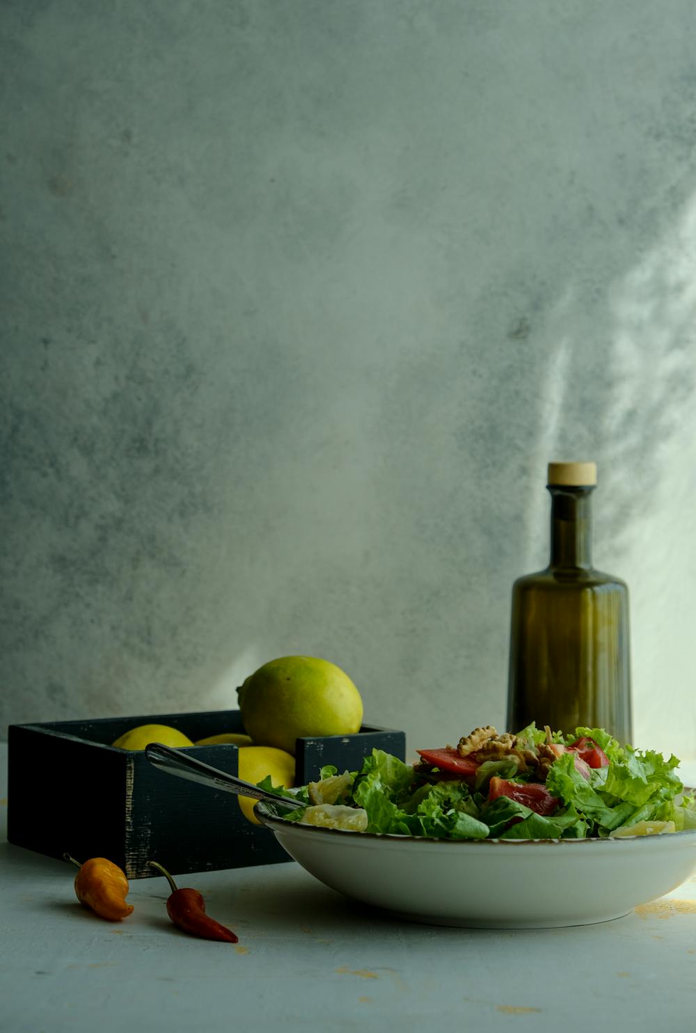 Apple and Broccoli Salad with a Zesty Lemon Dressing